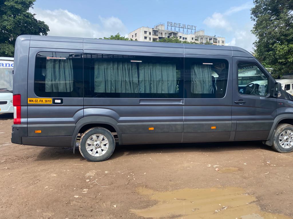 Corporate Shuttles vehicle - Professional corporate transportation service by Comfort Tours Pune